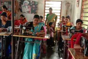Self Employed Woman Tailoring Classes are going on in our Gosaba Traing Centre