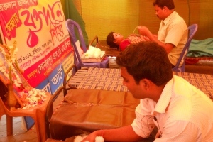 Blood Donation Camp organised by SVM Mission