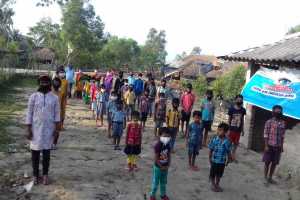 Free Eye Screening Camp by Sonarpur SVM Mission at Gosaba for underprivilagde children