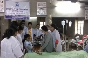 Nursing classes going on in our Sonarpur Center
